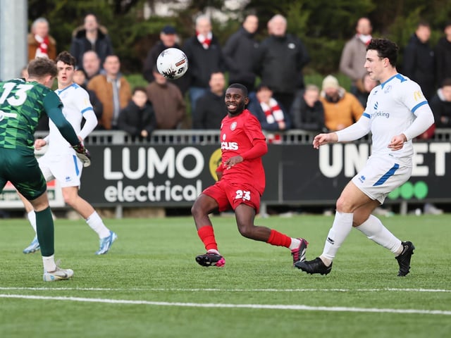 Worthing take on Chelmsford City in the National League South at Woodside Road