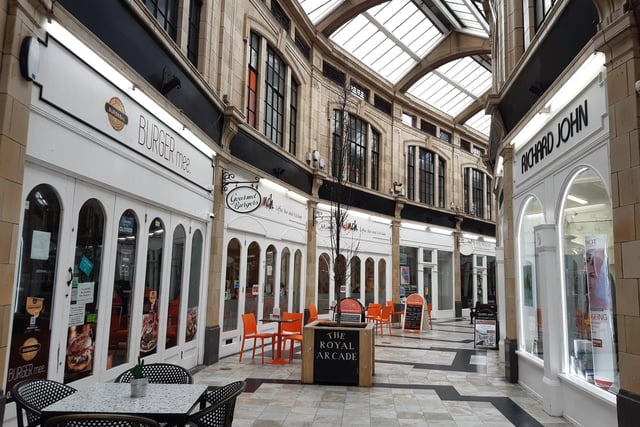 Richard John owns most of the units in the Royal Arcade
