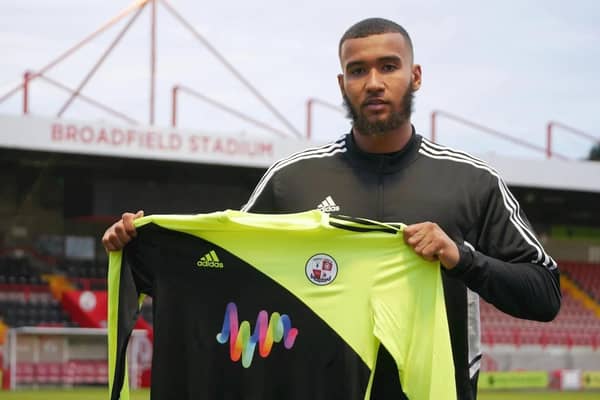 Crawley Town have announced the loan signing of 22-year-old shot-stopper Ellery Balcombe from Premier League outfit Brentford. Picture courtesy of Crawley Town FC