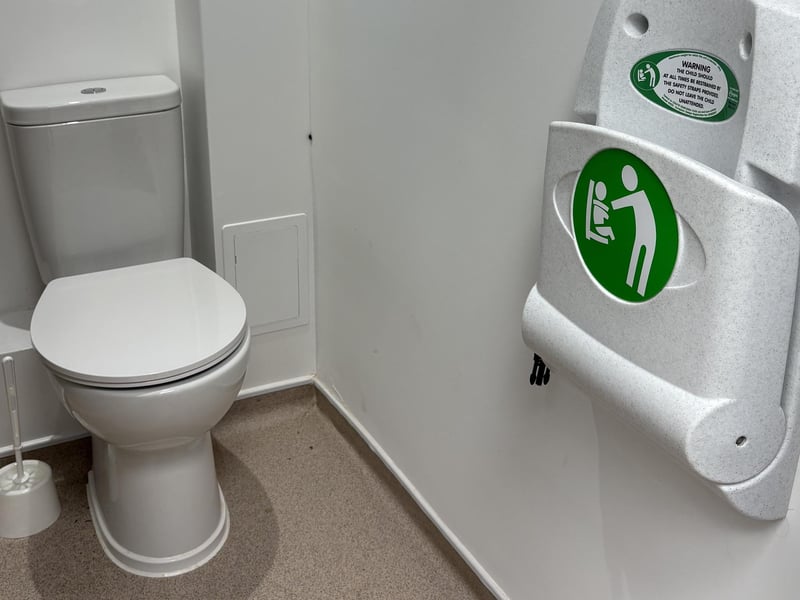 New toilets at The Old School Cuckfield