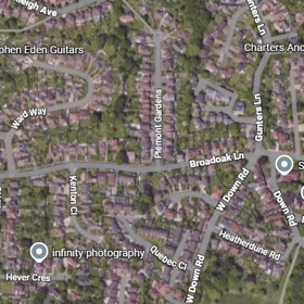 Police appeal following incident between car and horse rider in Bexhill | Google Maps
