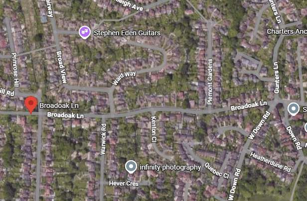 Police appeal following incident between car and horse rider in Bexhill | Google Maps