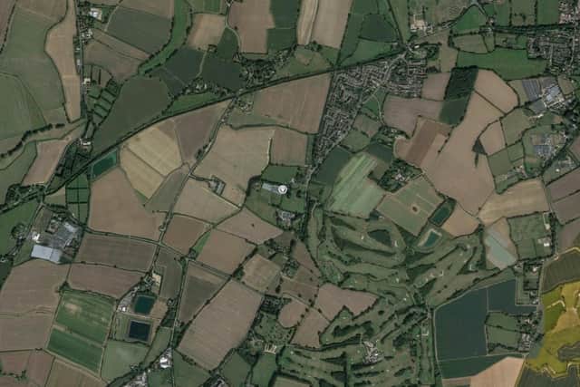 HN/23/00019/EIA: Farmfield Nurseries, Selsey Road, Hunston. Request for screening opinion for up 225 no. new dwellings. (Photo: Google Maps)