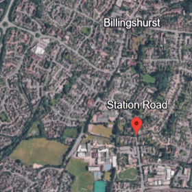 Officers are investigating reports of incidents in July, September and October in the Station Road area of Billingshurst. Photo: Google Earth