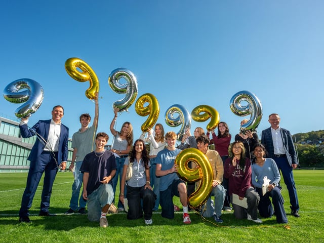 Brighton College pupils and head teachers celebrate record-breaking GCSE results