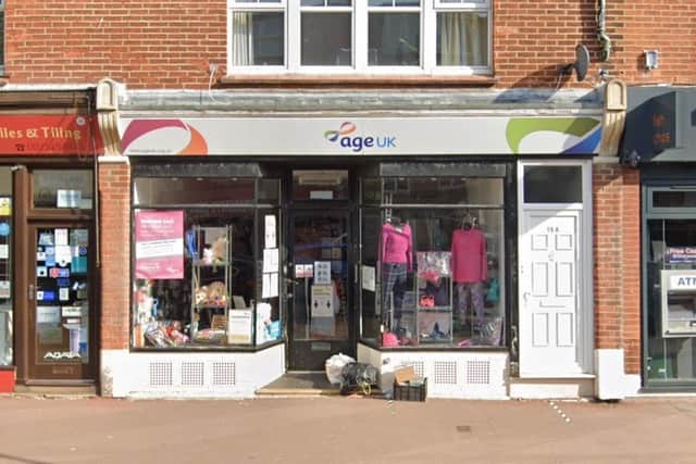 Age UK shop in Old Town. An Eastbourne shop is calling on the local community to donate a coat to raise funds to support older people.