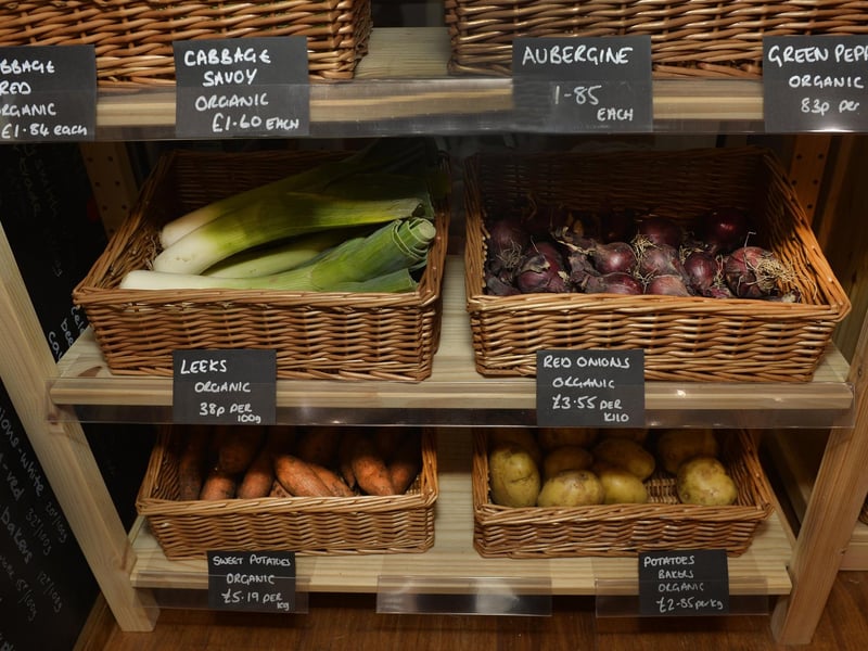 Fresh vegetables
