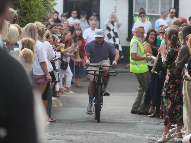 Hastings Old Town Carnival Week 2025: Bike Race. Photo by Roberts Photographic.