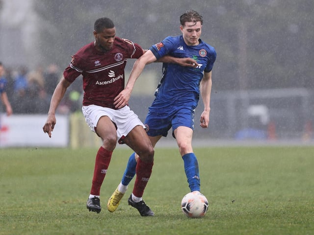 Action from Worthing's National League South defeat at Chelmsford