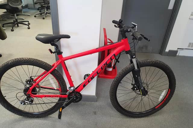 Police officers in Eastbourne have located a bicycle which they believe has been stolen while on patrols in the town. Picture: Sussex Police