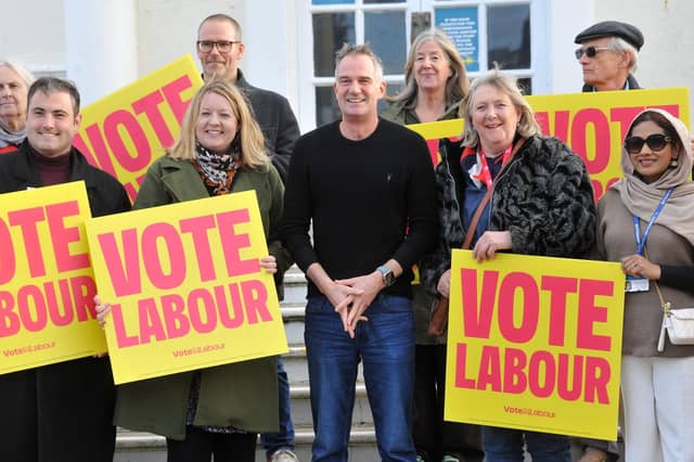 Business secretary Peter Kyle visiting Worthing to meet local Labour MPs, councillors and supporters