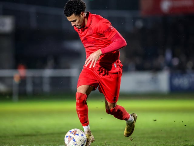 Action from Eastbourne Borough's brilliant 5-2 win away at Dover Athletic in the National League South