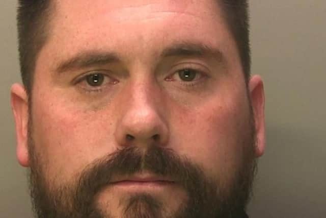 Dean Brown, 36, of Hammer Hill, Surrey was sentenced to 16 months in prison on Friday, 4 August after he pleaded guilty to multiple violent offences and criminal damage.