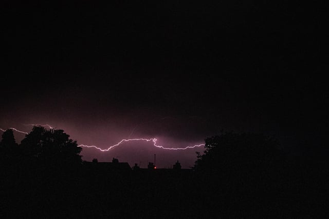 Thunder and lighting on May 18/19