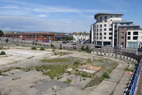 Worthing's Teville Gate site has long been derelict. Picture by Eddie Mitchell