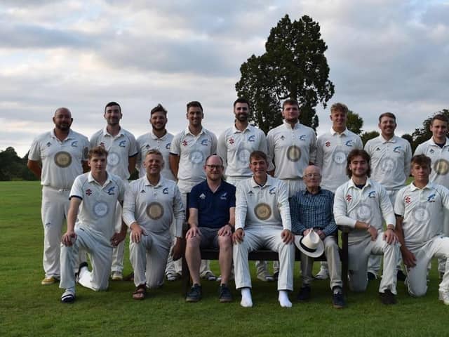 Cuckfield CC's Sussex Premier League champions of 2023 | Picture courtesy of Cuckfield CC