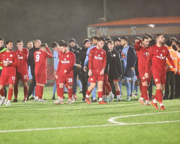 Worthing take on Slough Town in National League South
