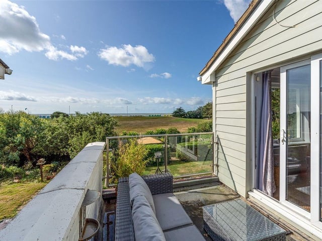 'Location location location!' is the first thing that came to the mind of estate agent Graham Butt when promoting this detached house near Littlehampton seafront.