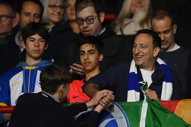 Brighton and Hove Albion chairman and owner Tony Bloom has steered his side to success in the Premier League