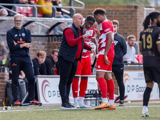 Eastbourne Borough v Boreham Wood in the FA Cup