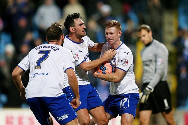 Eoin Doyle scored 57 League Two goals in 132 games. Eleven of those goals came in the 2013/14 season with Chesterfield.