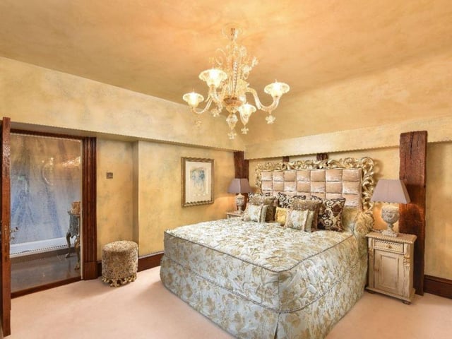 There is a Master Bedroom with Dressing Area and Ensuite on the first floor, along with Two further Bedrooms with Ensuite, Library, Annex Living Room, and Annex Bedroom with Ensuite.