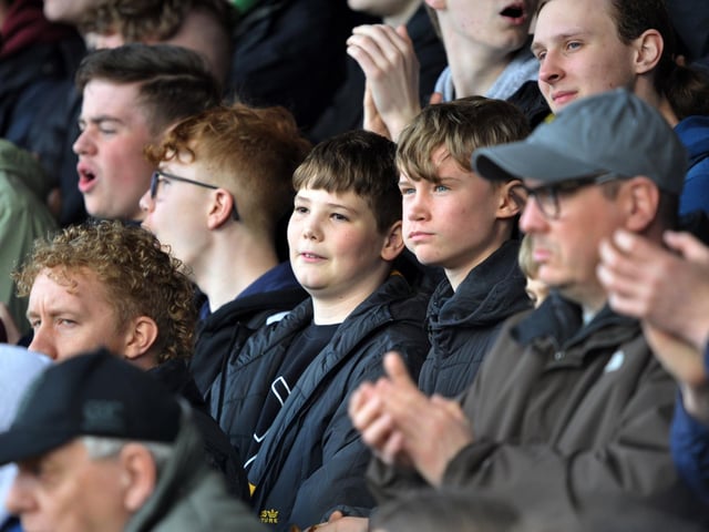 Crawley Town v Rochdale.crowd pictures. Pic S Robards SR2303253