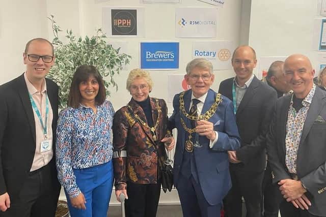 The opening of Holding Space in Eastbourne town centre