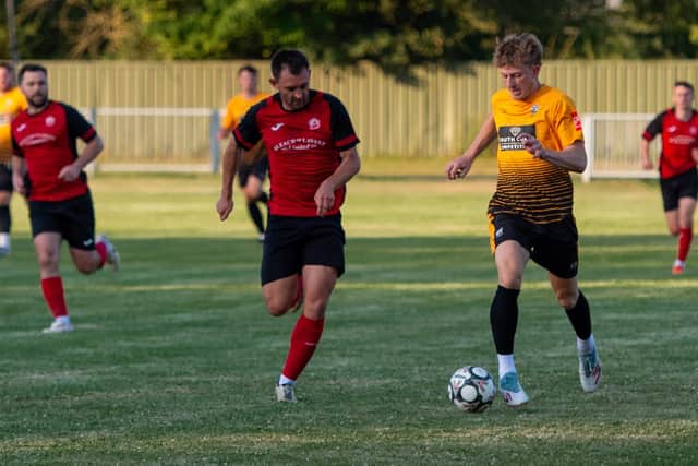 Littlehampton Town on the attack at Arundel | Picture: Tommy McMillan