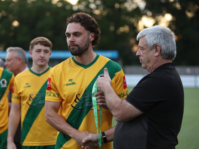 Natalie Mayhew's pictures of Horsham FC's Isthmian League title celebrations