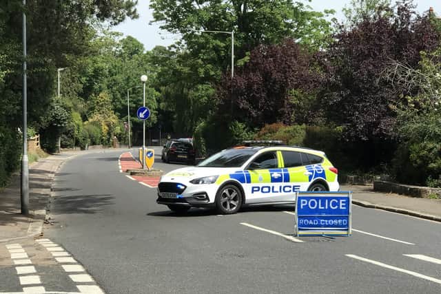 Police are appealing for information following a fatal collision between a vehicle and pedestrian in The Green, St Leonards, just before 10am on Thursday (June 16).