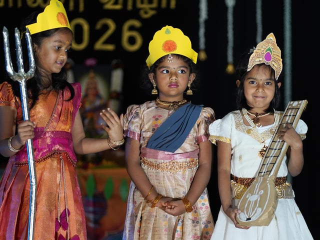 Tamil Learning Centre Crawley celebrated the Festival of Education and the achievements of an inspiring figure of Tamil heritage at Hazelwick School