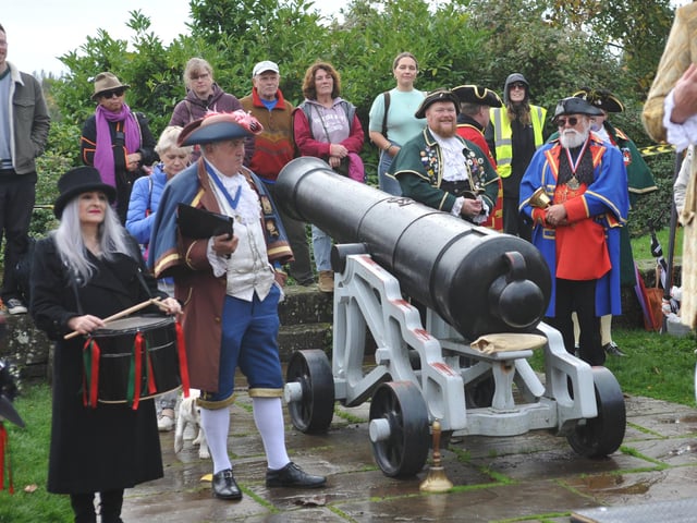 The 71st National Town Criers' Championships in Rye on October 12 2024.