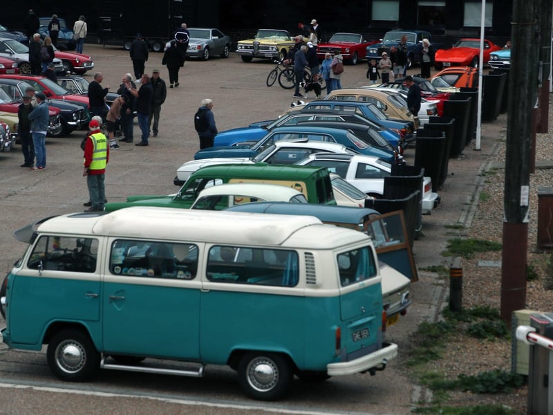 Hastings Week 2025. Classic Car Show 11/10/. Pic by Roberts Photographic.