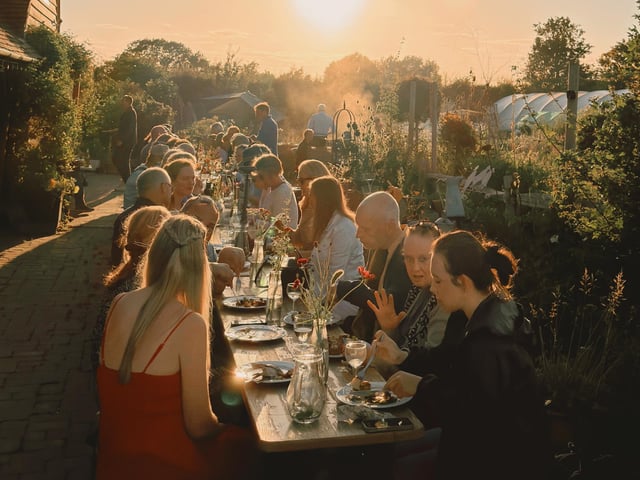 The supper supper club hosted by The Sussex Peasant