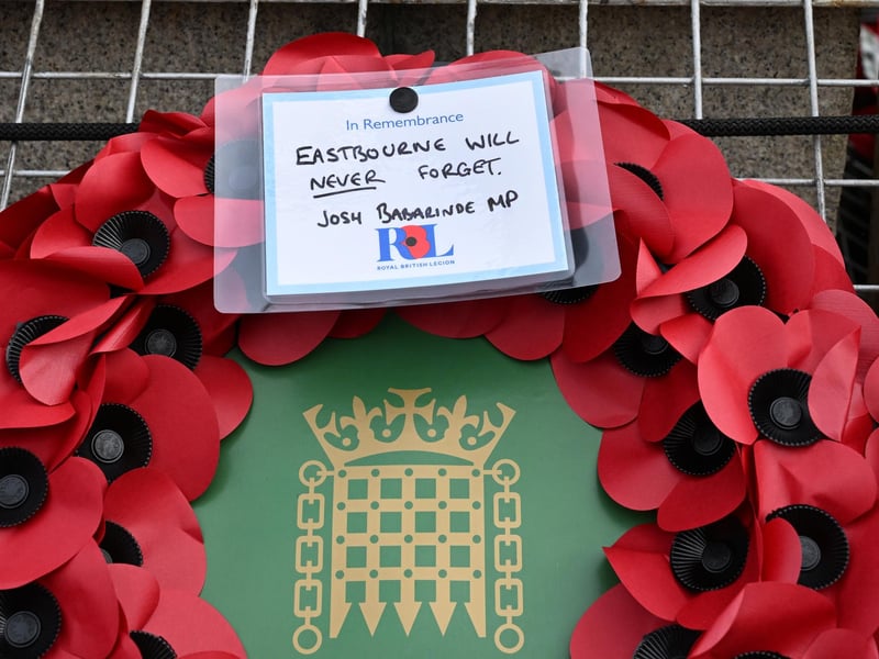 Eastbourne Remembrance Sunday Service 2024 (Photo by Jon Rigby)