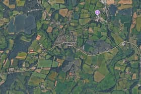 An off-duty police officer was driving along the A272 in Wisborough Green when he spotted a motorist openly smoking cannabis. Picture courtesy of Google