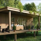 How the eco lodges could look. Photo contributed