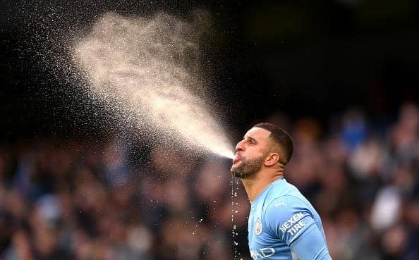 Players will be encouraged to take on water during extremely high temperatures this weekend in the Premier League