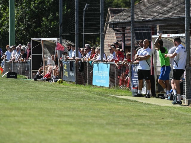 Action photos of Isthmian League Hassocks FC Vs Herne Bay FC : Hassocks FC v Herne Bay FC, Isthmian south east division