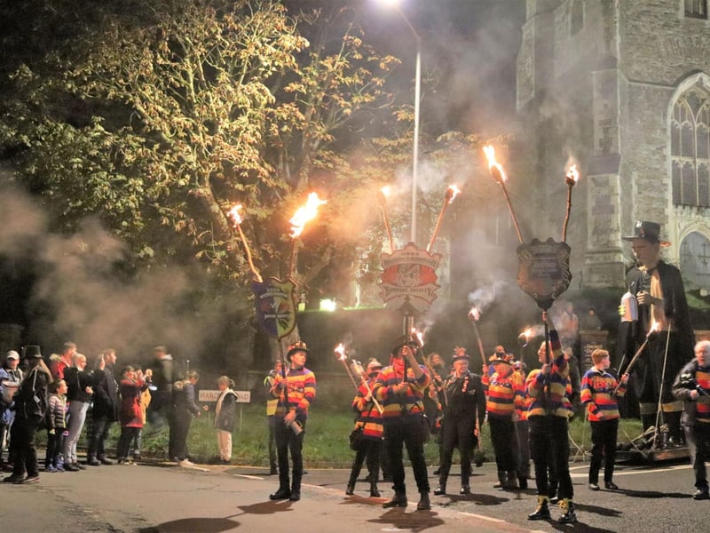 Hastings Bonfire 2023. Photo by Kevin Boorman.