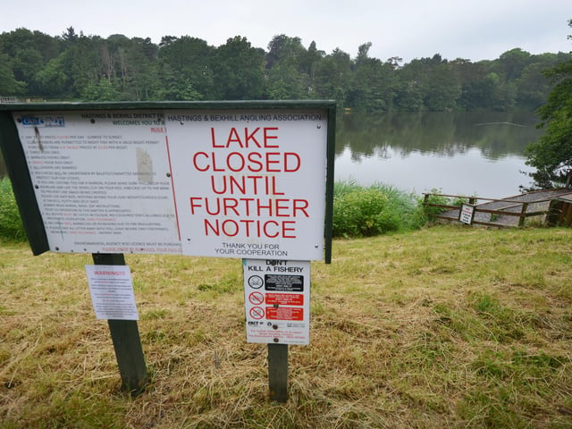 Buckshole Reservoir in Hastings.