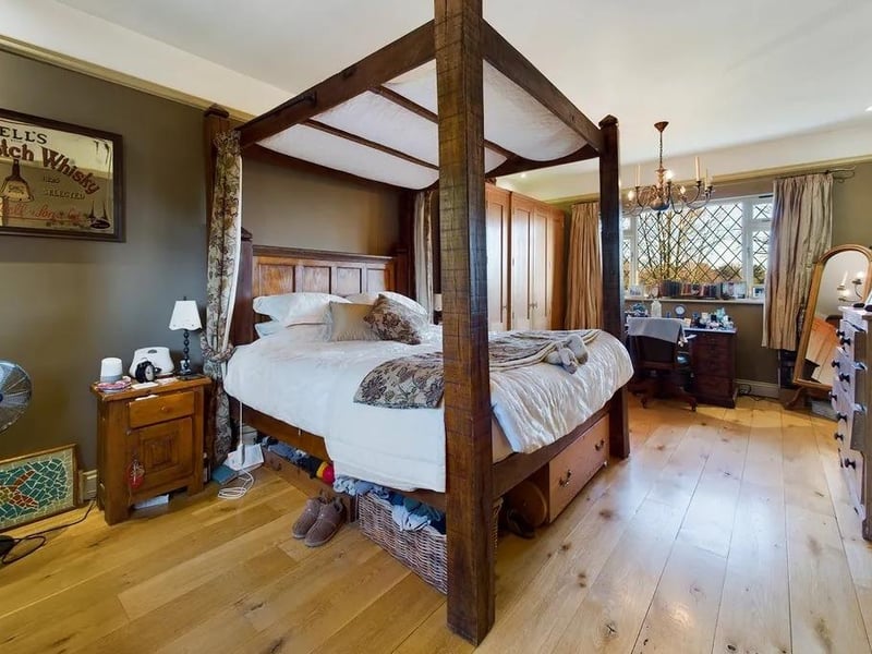 The house has six double bedrooms