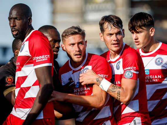 Eastbourne Borough v Boreham Wood in the FA Cup