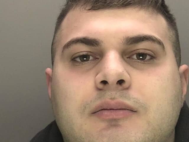 Nasko Naskov, from Southwater, has been jailed after 'leaving a man for dead' in a hit and run crash in Horsham