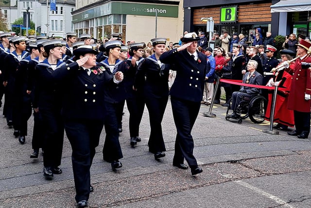 In Pictures: 54 pictures from Remembrance Day service in Eastbourne