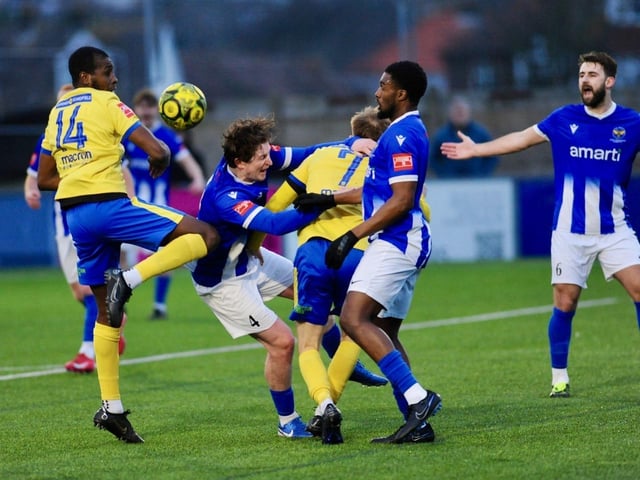 Lancing v East Grinstead Town, Isthmian south east division