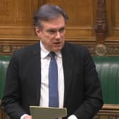 Crawley MP Henry Smith speaking in the House of Commons