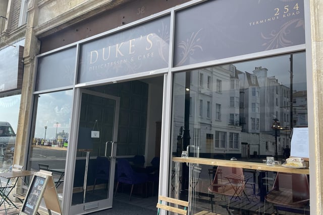 We tried out Duke’s Delicatessen, out by the seafront, which offers a variety of tasty treats to enjoy.