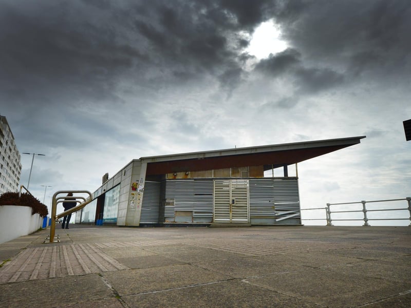 The Azur on St Leonards seafront photographed on Sept 2 2026.